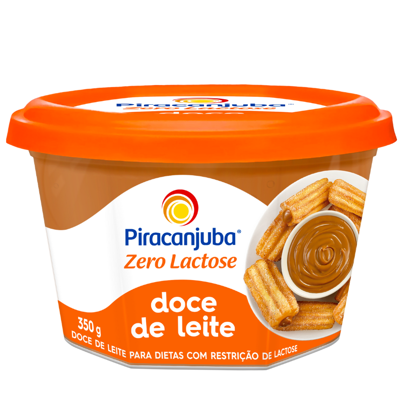 Doce De Leite Zero Lactose Piracanjuba Pote 350g