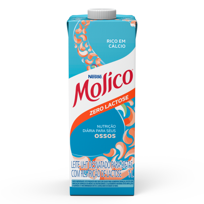 LEITE DESNATADO MOLICO ZERO LACTOSE 1L