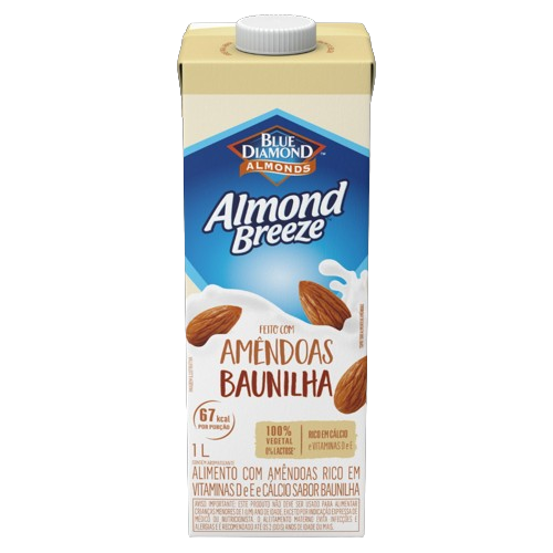 Bebida Vegetal De Amêndoas Baunilha Almond Breeze 1L