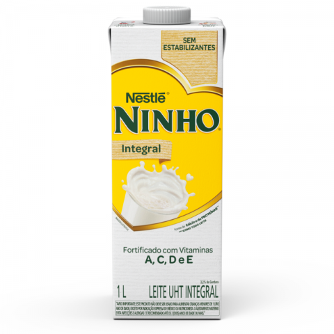 Leite Ninho Uht Integral - Sem Estabilizantes - Nestlé 1 L